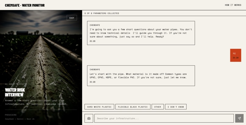 ChemSafe Water Monitor – screenshot 2