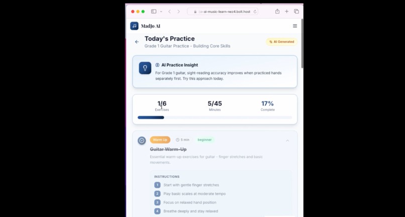 MadJo AI Music Learning Agent – screenshot 12