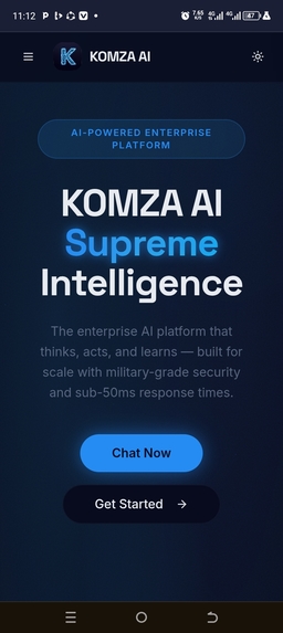 Komza ai  – screenshot 1