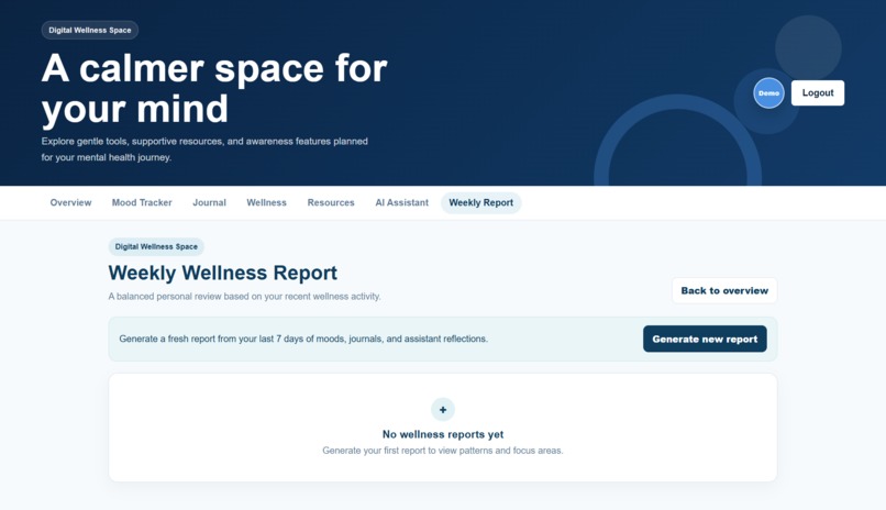 MindCare — Pause. Breathe. Restore Your Mind. – screenshot 1