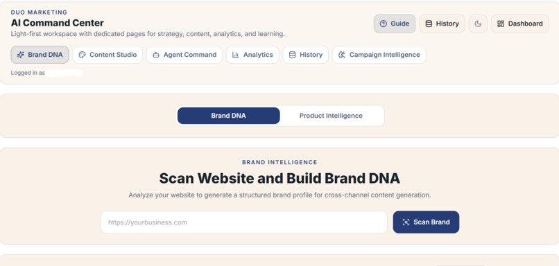 Duo Marketing Multiagent – screenshot 2