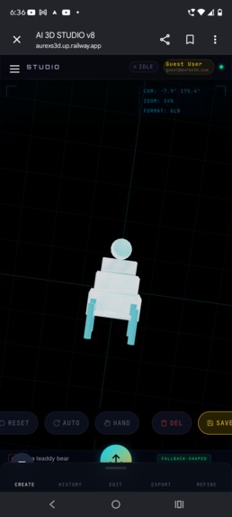 Aurex 3d studio  – screenshot 2