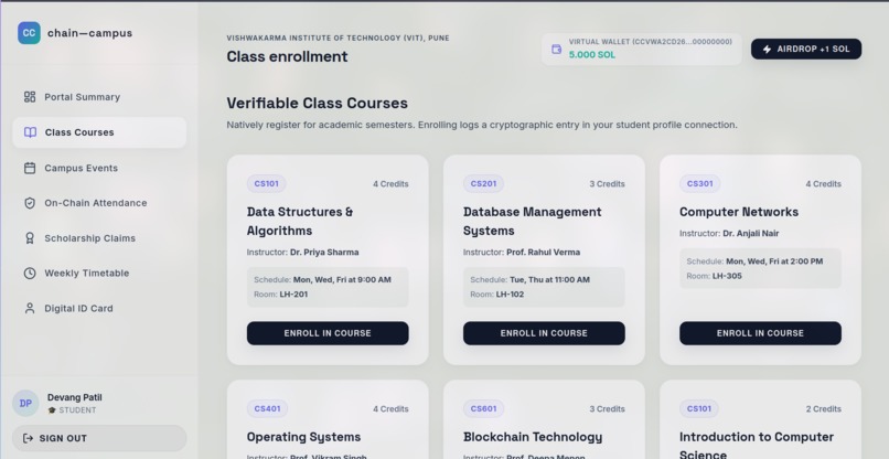ChainCampus – screenshot 1