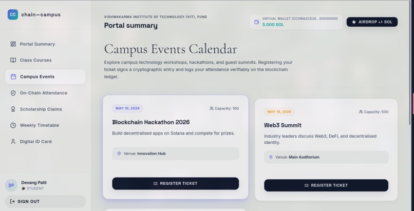 ChainCampus – screenshot 3