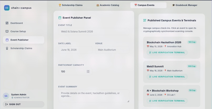 ChainCampus – screenshot 5