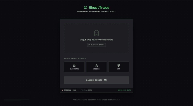 GhostTrace – screenshot 1
