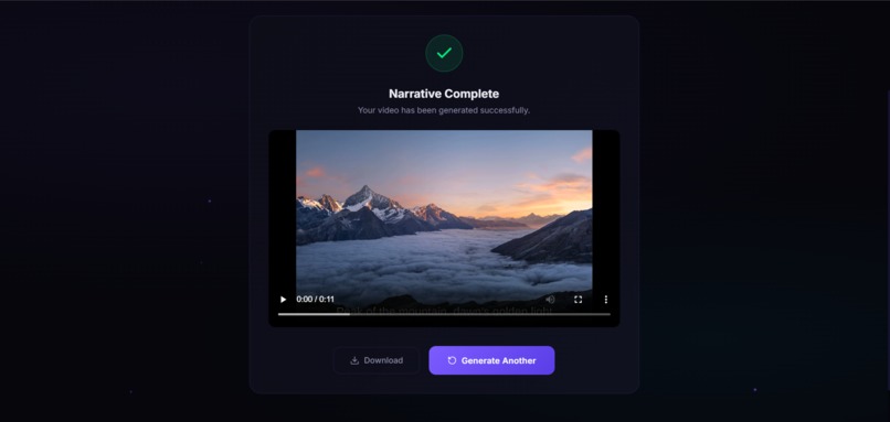 narrative-video-agent – screenshot 5
