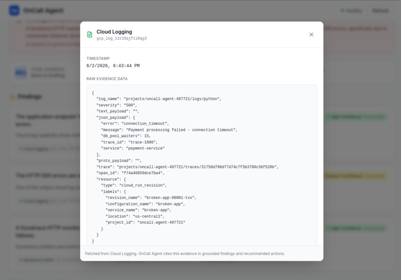 Oncall Agent – screenshot 5