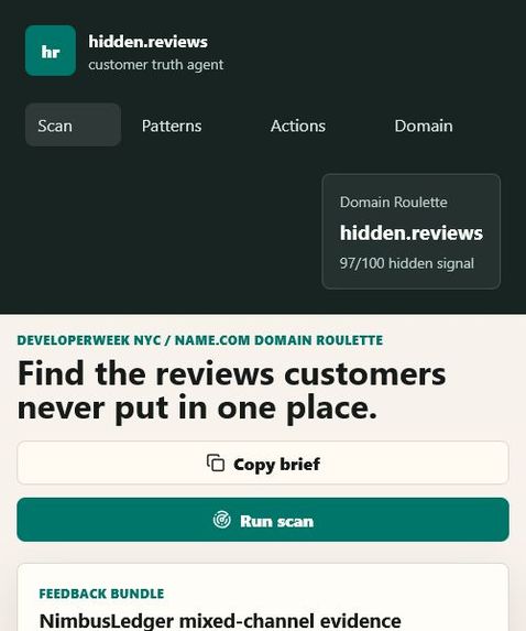 Hidden Reviews AI – screenshot 1