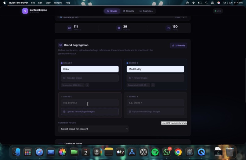 Content engine – screenshot 5