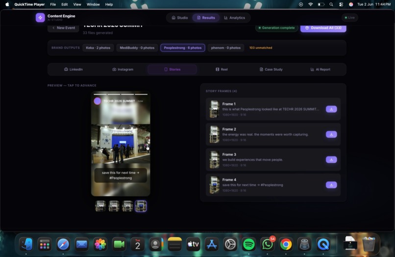 Content engine – screenshot 7