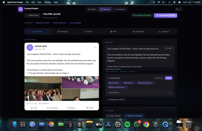 Content engine – screenshot 8