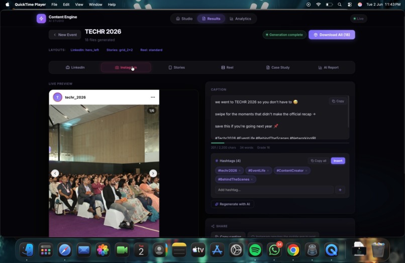 Content engine – screenshot 10