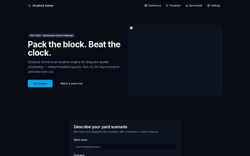 Drydock Solver – screenshot 1