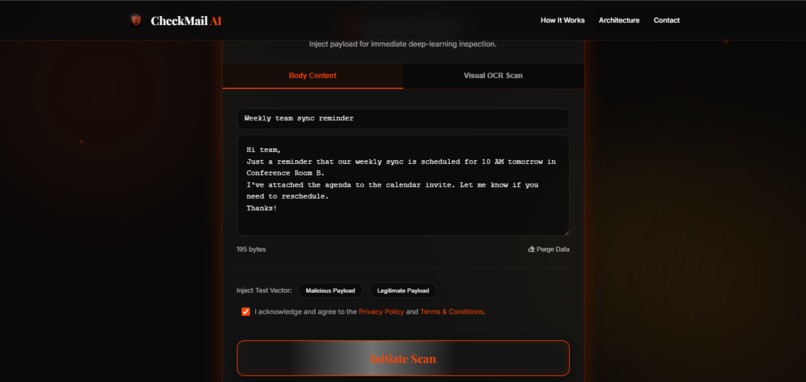CheckMailAI: Phishing Email Detection  – screenshot 5