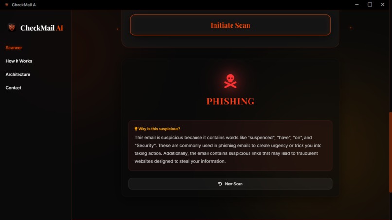CheckMailAI: Phishing Email Detection  – screenshot 8
