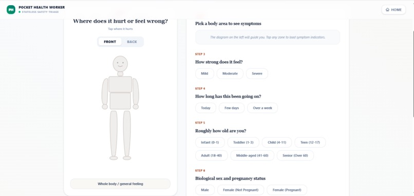 Pocket Health Worker – screenshot 3