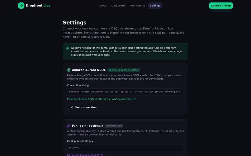 Dropfront Live – screenshot 3