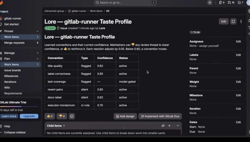  Lore — a tacit knowledge agent for code review – screenshot 2
