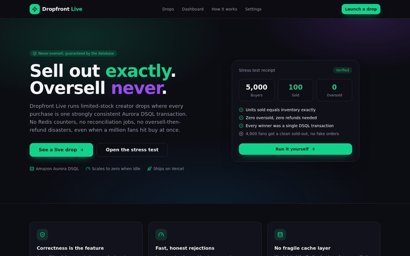 Dropfront Live – screenshot 5