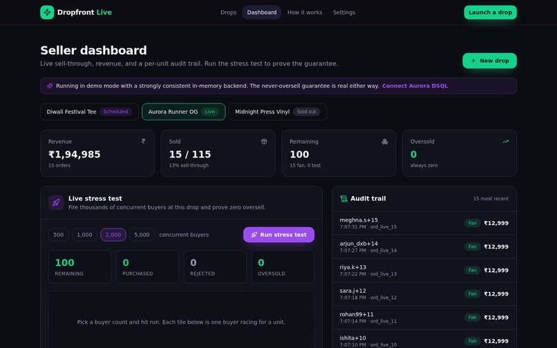 Dropfront Live – screenshot 8