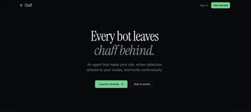 Chaff - Autonomous Bot Defense – screenshot 1