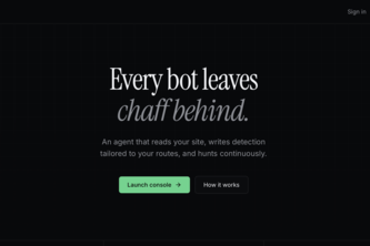 Chaff - Autonomous Bot Defense