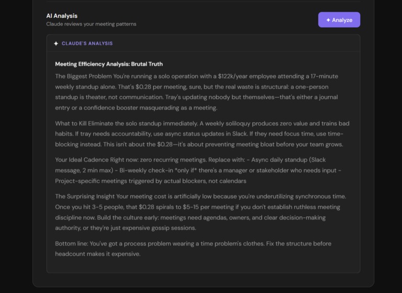 MeetingTax – screenshot 4
