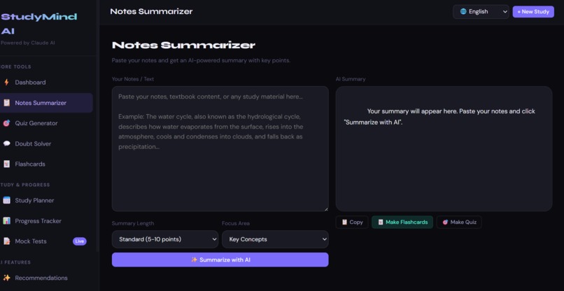 AI-STUDY-ASSISTANT – screenshot 2