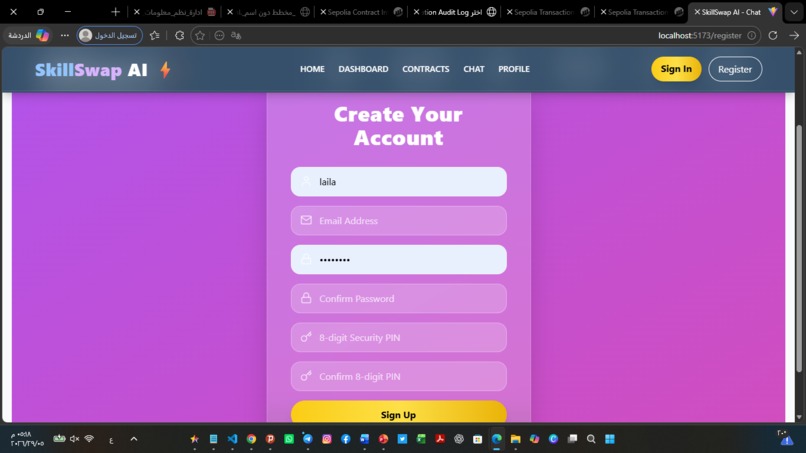SkillSwap AI – screenshot 80