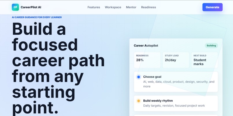 CareerPilot AI – screenshot 1
