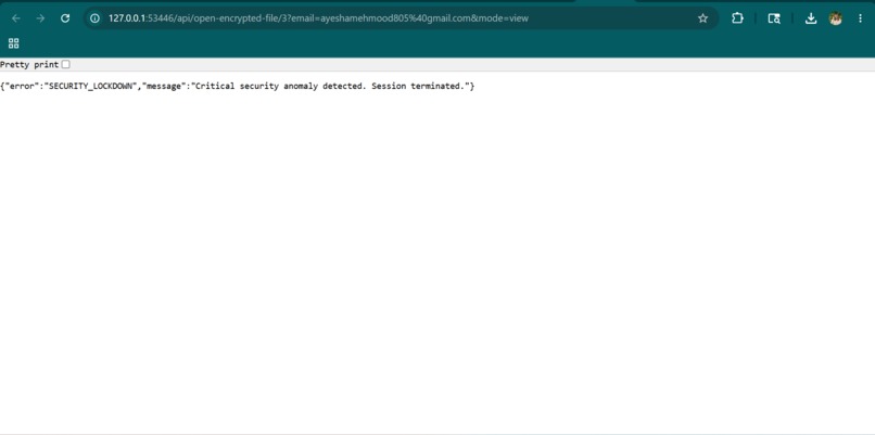 SecureVault: AI-Based Multi-Factor Authentication System – screenshot 1