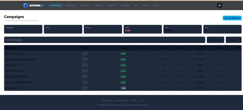 OmniROAS Intelligence – screenshot 2