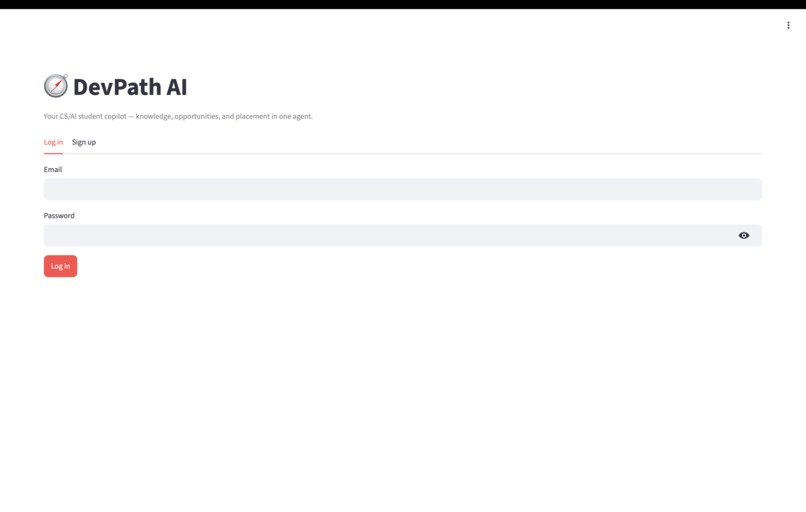 DevPathAI – screenshot 1