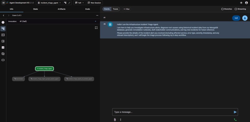 Incident Triage Agent – screenshot 3
