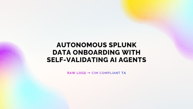CIMForge : From Raw Logs to Deployable Splunk TA – screenshot 2