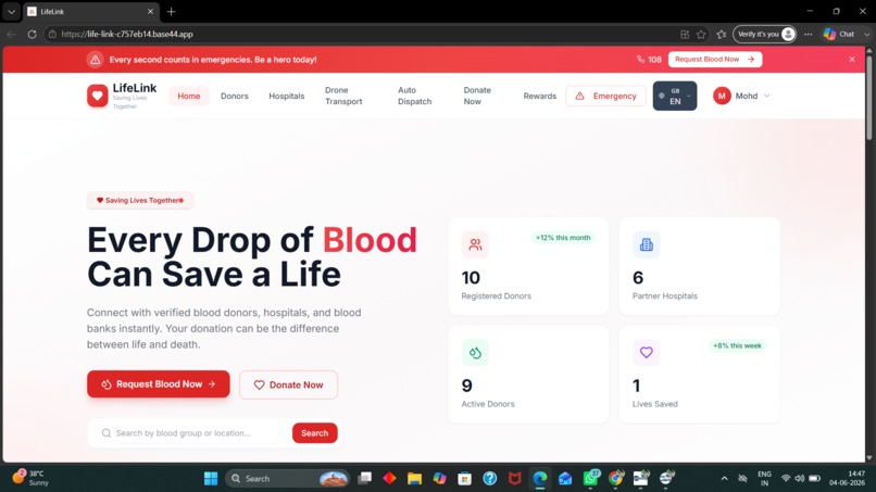 LifeLink – screenshot 1