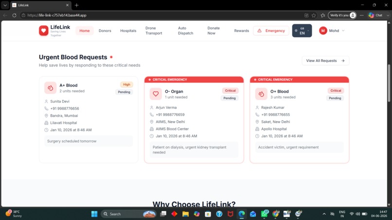 LifeLink – screenshot 2