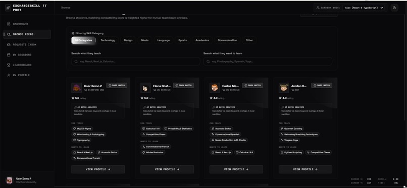 Skill Swap – screenshot 4
