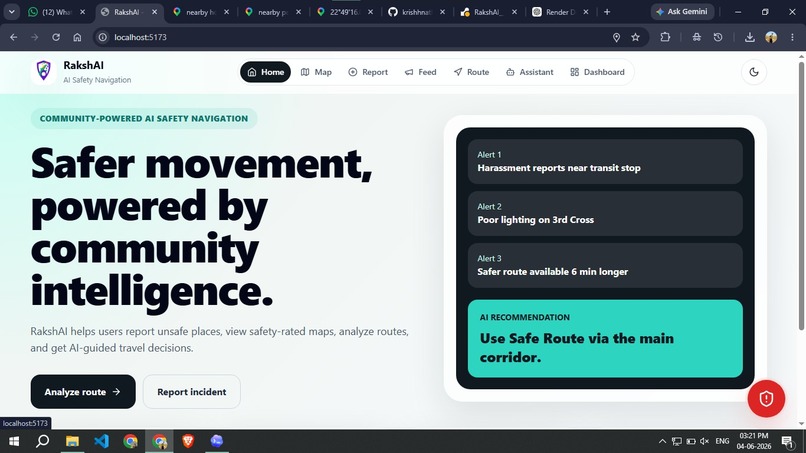 RakshAI – screenshot 1