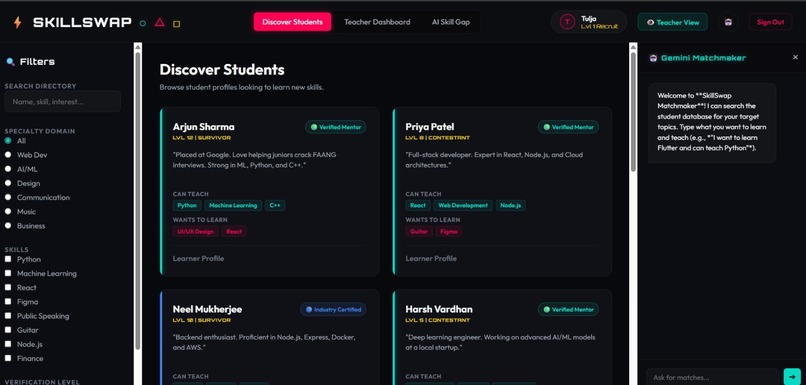 Skill Swap 101 – screenshot 3