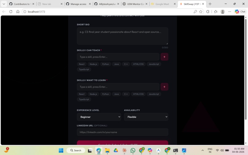 Skill Swap 101 – screenshot 4