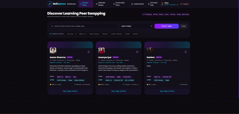 skillsphere – screenshot 2