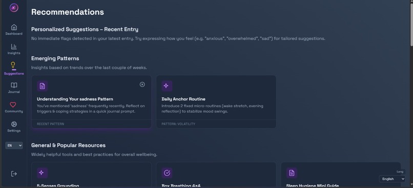 Mood matrix AI – screenshot 5