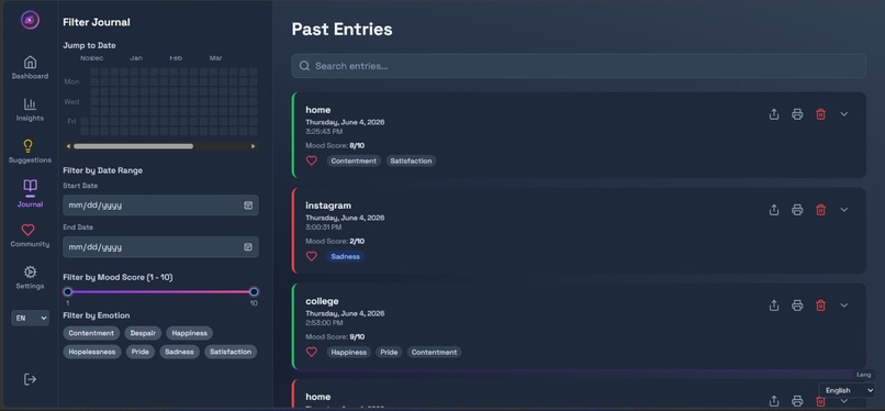 Mood matrix AI – screenshot 6