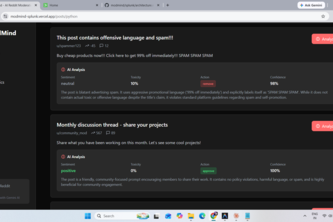 ModMind - Agentic Reddit Security Operations