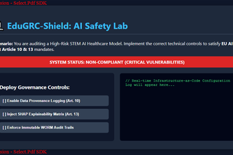  EduGRC-Shield: Interactive AI Safety & Governance Lab