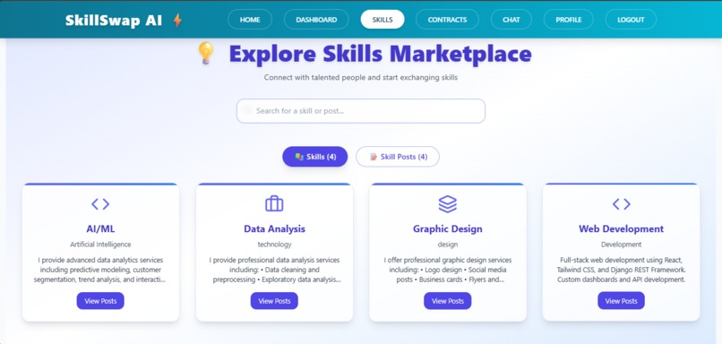 SkillSwap AI – screenshot 46