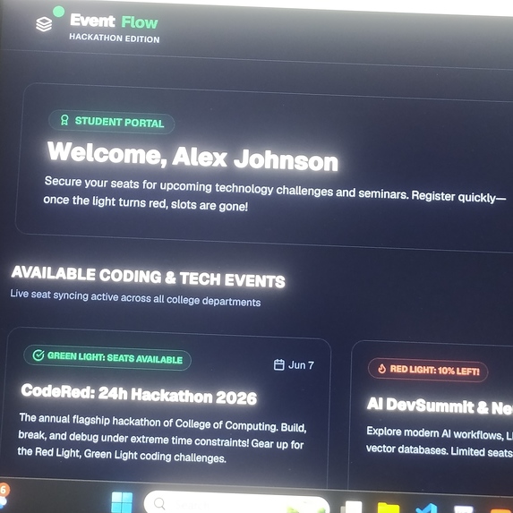 Event Flow – screenshot 1
