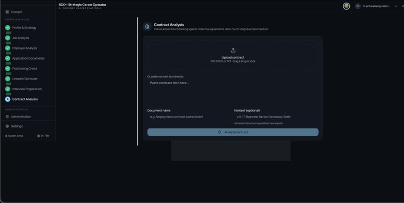 SCO – Strategic Career Operating System  – screenshot 15